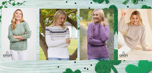 Lightweight Aran Sweaters for Springtime | The Sweater Shop