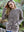 100% Donegal Wool Ladies Contrast Cardigan Honey