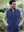 Men’s Wool Blend Gilet – Blue