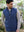 Men’s Wool Blend Gilet – Blue