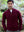 100% Lambswool Heavyweight 1/2 Zip Sweater – Rhododendron
