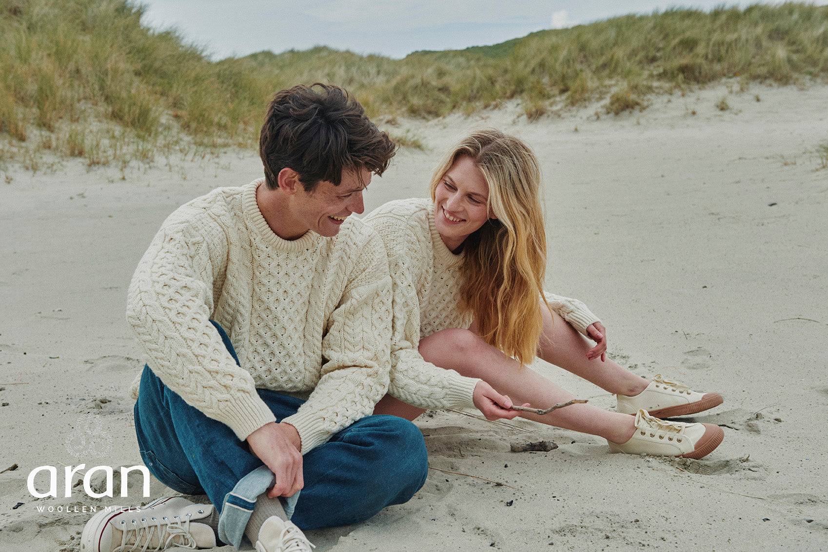 The Sweater Shop lifestyle — Aran knitwear on the Irish coast