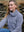 100% Super Soft Merino Wool Cowl Neck Aran Sweater – Grey