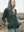 Celtic Jacquard Hooded Coat Army