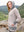 Celtic Jacquard Hooded Coat Oatmeal