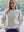 Crop Cable Aran Sweater Super Soft Merino - Natural