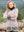 Celtic Jacquard Hooded Coat Oatmeal