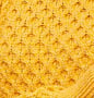 Irish Aran Cardigan Yellow