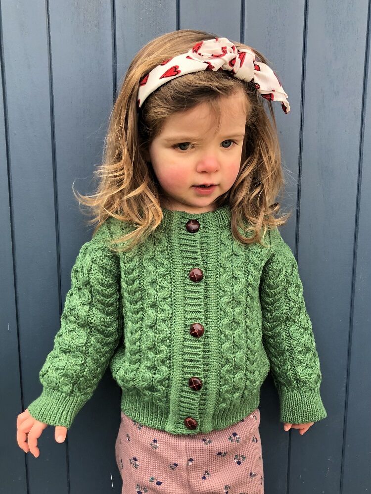 Peruvian Wool Girls Green deals Cardigan, Girls Cardigan, Kids Sweater, Green Cardigan, 18-24 months sweater, 2 year old size