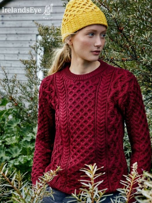Unisex Traditional Aran Sweater