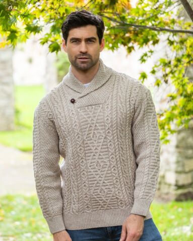 Buy Men's Irish Aran Sweaters Online | The Sweater Shop