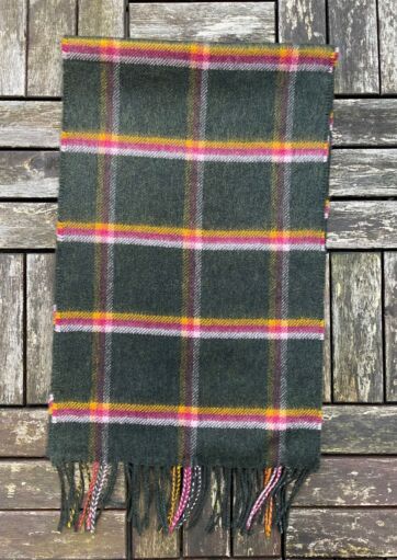 100% Cashmere Scarf Green 