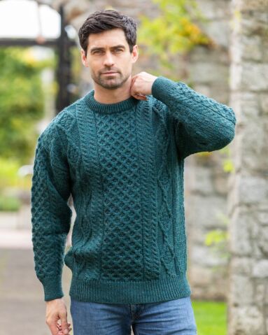 Buy Men's Irish Aran Sweaters Online