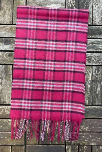 100% Cashmere Scarf Pink