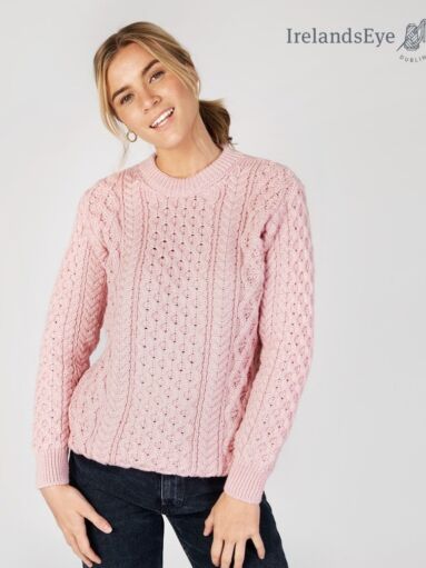 Pink Marl Pure Lambswool