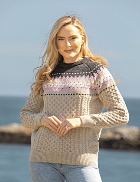 Buy Women's Irish Aran Sweaters Online | The Sweater Shop