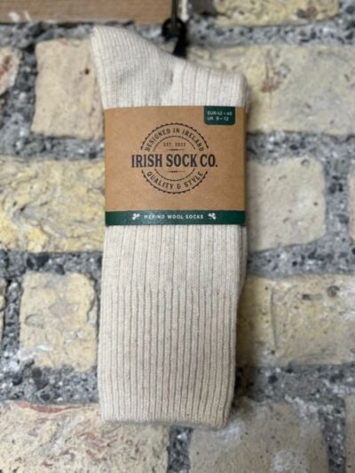 Mens Merino Wool Socks Natural