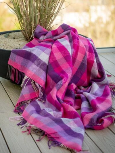 Wool and Cashmere Throw Col.1409