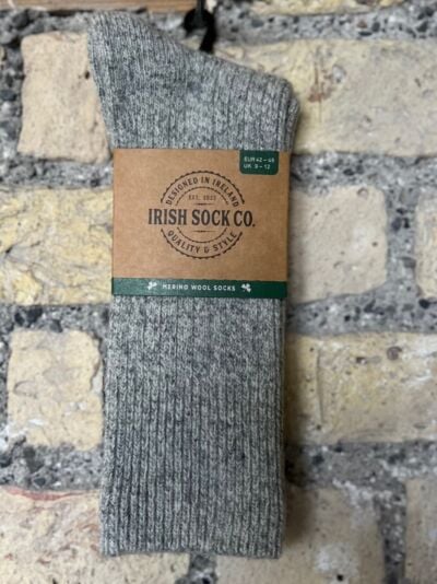 Mens Merino Wool Socks Grey