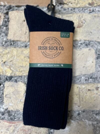 Mens Merino Wool Socks Navy