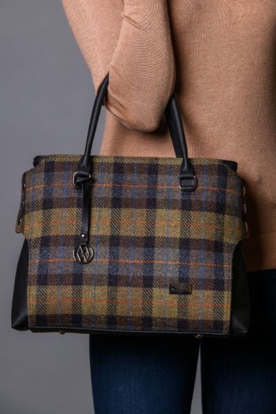 The Emily Irish Tweed Bag Col 41