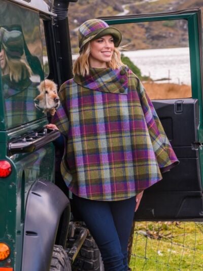 Irish Tweed Poncho 574 1